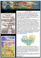 Thumbnail - Toowoomba Art Society newsletter.
