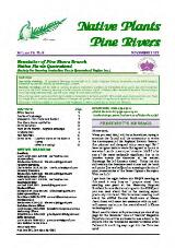 Thumbnail - Newsletter : newsletter of Pine Rivers Branch, Native Plants Queensland.