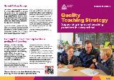 Thumbnail - Quality teaching strategy : supporting improved teaching practices in every school.