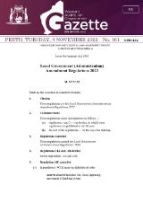 Thumbnail - Western Australian government gazette.