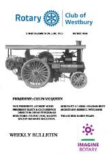 Thumbnail - Rotary Club of Westbury Bulletin : Rotary Club of Westbury.