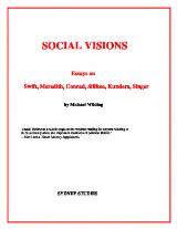 Thumbnail - Social visions : essays on Swift, Meredith, Conrad, Sillitoe, Kundera, Singer