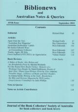 Thumbnail - Biblionews and Australian notes & queries