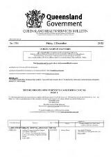 Thumbnail - Queensland Health services bulletin