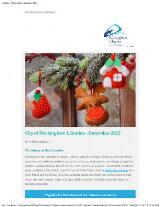 Thumbnail - What's On at the City of Rockingham Libraries.