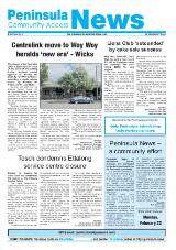 Thumbnail - The Peninsula community access news.