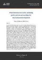 Thumbnail - Development Policy Centre discussion paper.