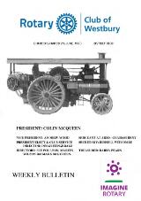 Thumbnail - Rotary Club of Westbury Bulletin : Rotary Club of Westbury.