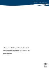Thumbnail - Infrastructure contract conditions A1
