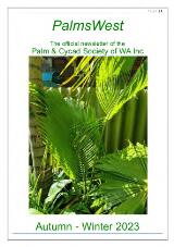 Thumbnail - PalmsWest : The official newsletter of the Palm & Cycad Society of WA Inc.