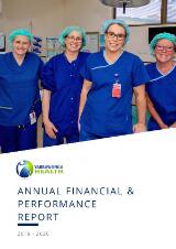 Thumbnail - Annual financial & performance report (Yarrawonga Health).