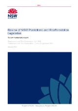 Thumbnail - Review of NSW plantations and reafforestation legislation : recommendations report.
