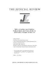 Thumbnail - The judicial review.