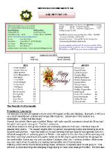 Thumbnail - Townsville Orchid Society Inc. bulletin.