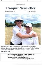 Thumbnail - Croquet newsletter.
