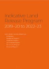 Thumbnail - Indicative Land Release Program 2019-20 to 2022-23 : land release maps by relevant type.