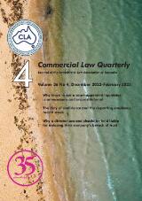 Thumbnail - Commercial law quarterly : journal of the Commercial Law Association of Australia.