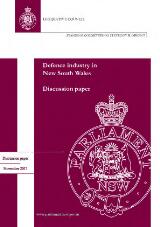 Thumbnail - Defence industry in New South Wales : discussion paper
