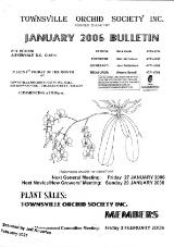 Thumbnail - Townsville Orchid Society Inc. bulletin.