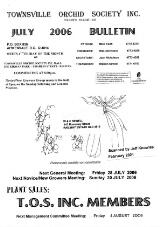 Thumbnail - Townsville Orchid Society Inc. bulletin.