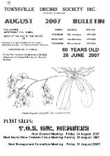 Thumbnail - Townsville Orchid Society Inc. bulletin.