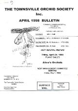 Thumbnail - Townsville Orchid Society Inc. bulletin.