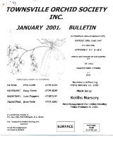 Thumbnail - Townsville Orchid Society Inc. bulletin.