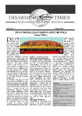Thumbnail - Disarming Times : The Journal of Pax Christi Australia.