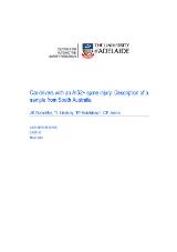 Thumbnail - Car drivers with an AIS2+ spine injury : description of a sample from South Australia