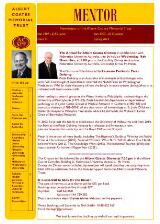 Thumbnail - Mentor : newsletter of the Albert Coates Memorial Trust.