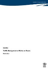 Thumbnail - Traffic management at works on roads : guideline