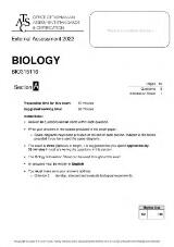 Thumbnail - Science assessment reports and exam papers