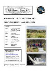 Thumbnail - Contour lines : Walking Club of Victoria Inc. newsletter.