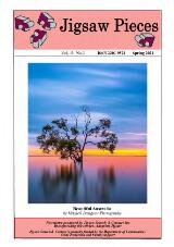 Thumbnail - Jigsaw pieces : newsletter produced by Jigsaw Search & Contact Inc., Incorporating the service - Adoption Jigsaw.