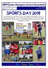 Thumbnail - Lake Wangary School newsletter.