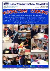 Thumbnail - Lake Wangary School newsletter.