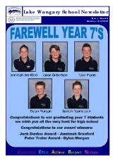 Thumbnail - Lake Wangary School newsletter.