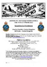 Thumbnail - Journal of the 458 Squadron Council.