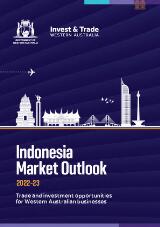 Thumbnail - Indonesia Market Outlook 2022-23 : trade and investment opportunities for Western Australian businesses.