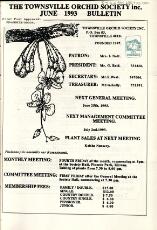 Thumbnail - Townsville Orchid Society Inc. bulletin.