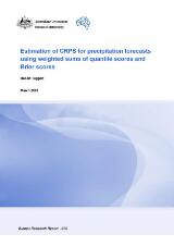 Thumbnail - Estimation of CRPS for precipitation forecasts using weighted sums of quantile scores and Brier scores