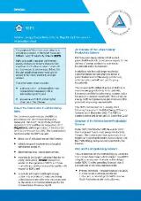 Thumbnail - Retailer energy productivity scheme regulatory framework - information sheet.