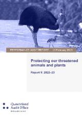 Thumbnail - Protecting our threatened animals and plants : performance audit report