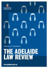 Thumbnail - The Adelaide law review.