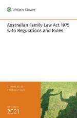Thumbnail - Australian Family Law Act 1975, with regulations and rules.