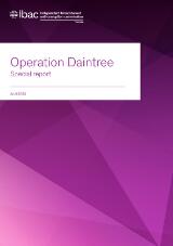 Thumbnail - Operation Daintree Special Report.