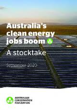 Thumbnail - Australia's clean energy jobs boom : a stocktake.