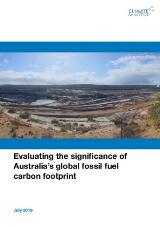 Thumbnail - Evaluating the significance of Australia's global fossil fuel carbon footprint