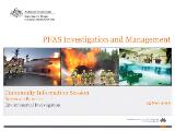 Thumbnail - PFAS investigation and management : community information session : Robertson Barracks : environmental investigation