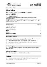 Thumbnail - Class ruling